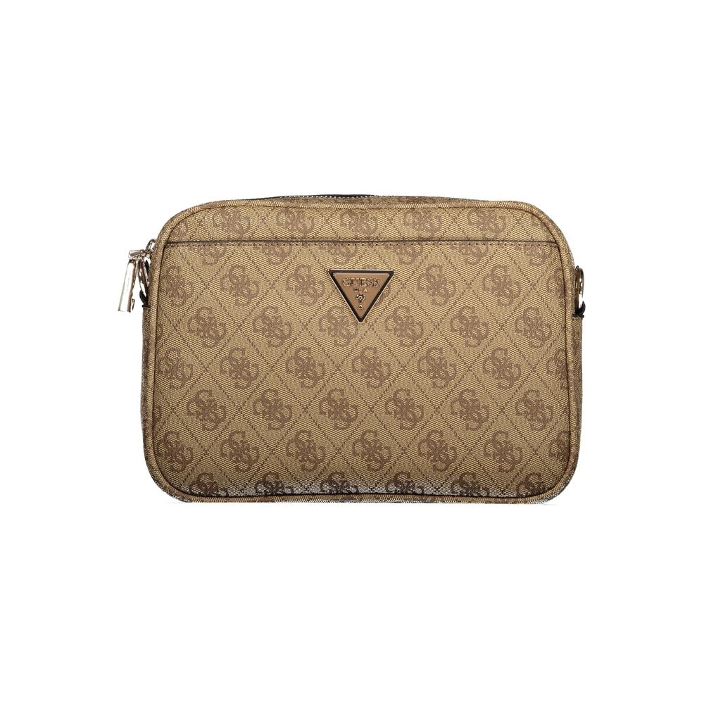 Guess Jeans Beige Polyurethane Women Handbag - Luxe Nova