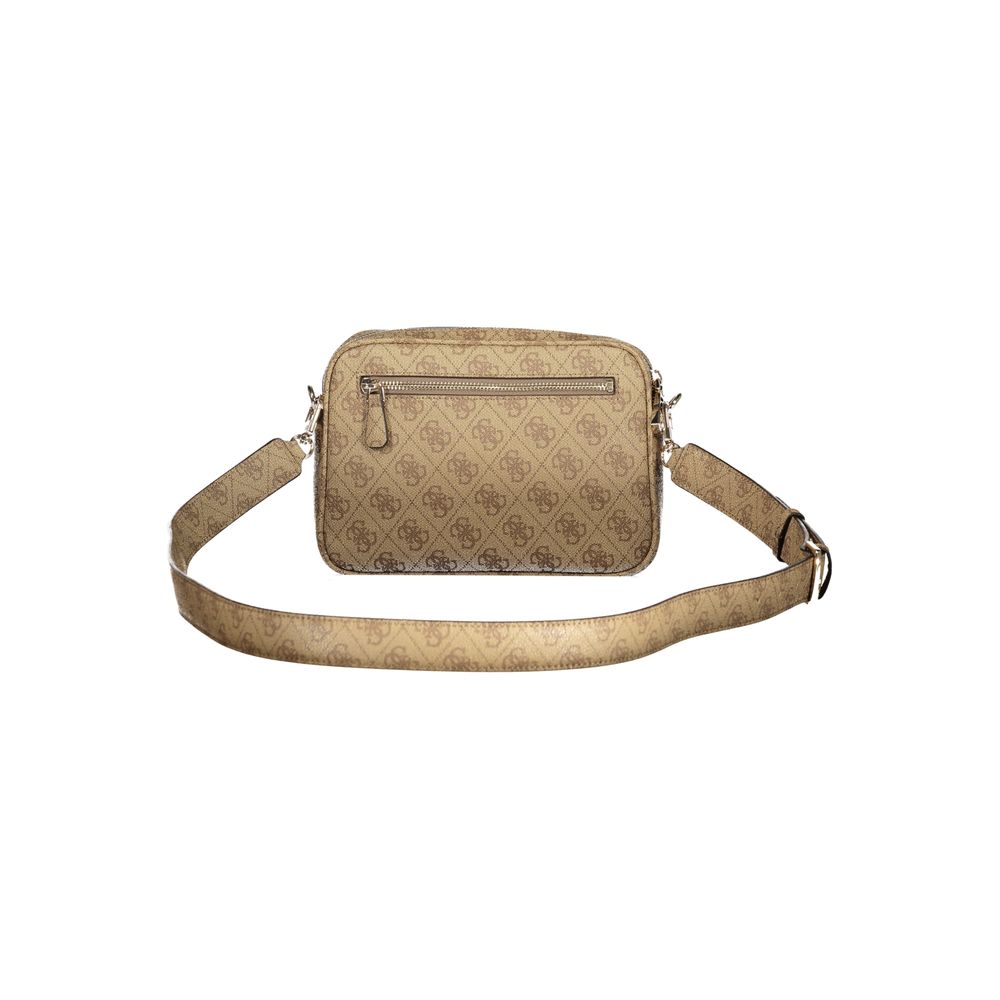 Guess Jeans Beige Polyurethane Women Handbag - Luxe Nova