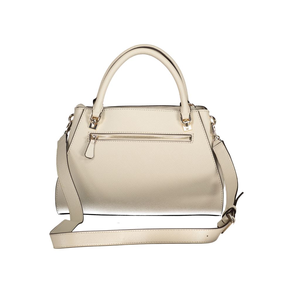 Guess Jeans Beige Polyurethane Women Handbag - Luxe Nova