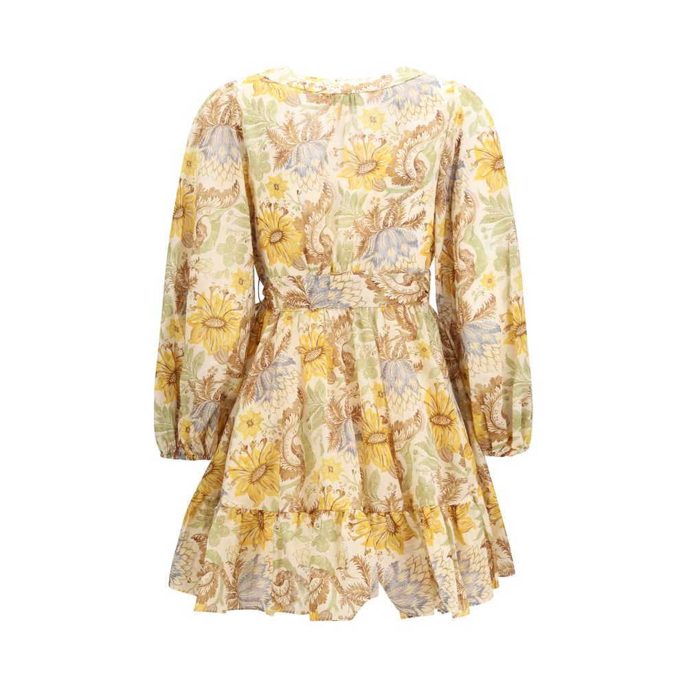 Zimmermann Bicolor Cotton Casual Dress - Luxe Nova
