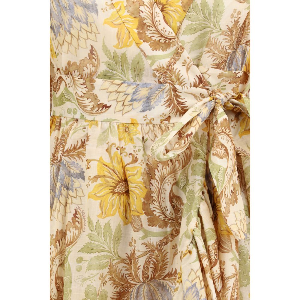 Zimmermann Bicolor Cotton Casual Dress - Luxe Nova