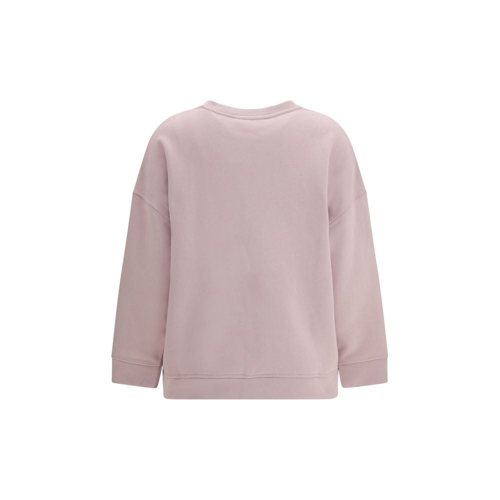 Max Mara Purple Cotton Sweatshirt - Luxe Nova