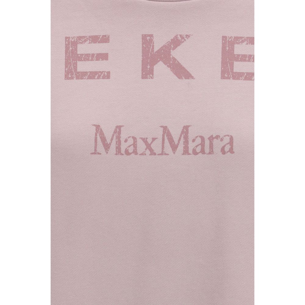 Max Mara Purple Cotton Sweatshirt - Luxe Nova