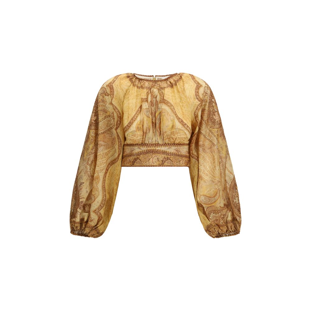 Zimmermann Bicolor Cotton Top - Luxe Nova