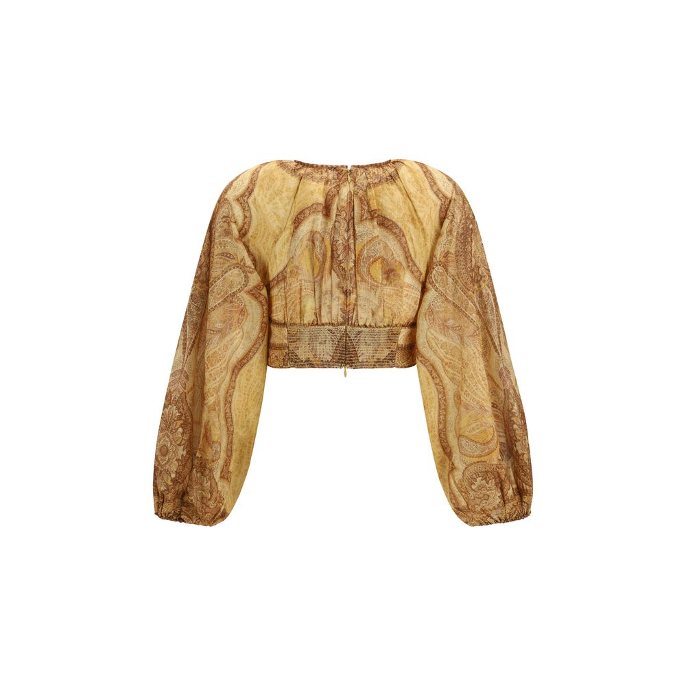 Zimmermann Bicolor Cotton Top - Luxe Nova