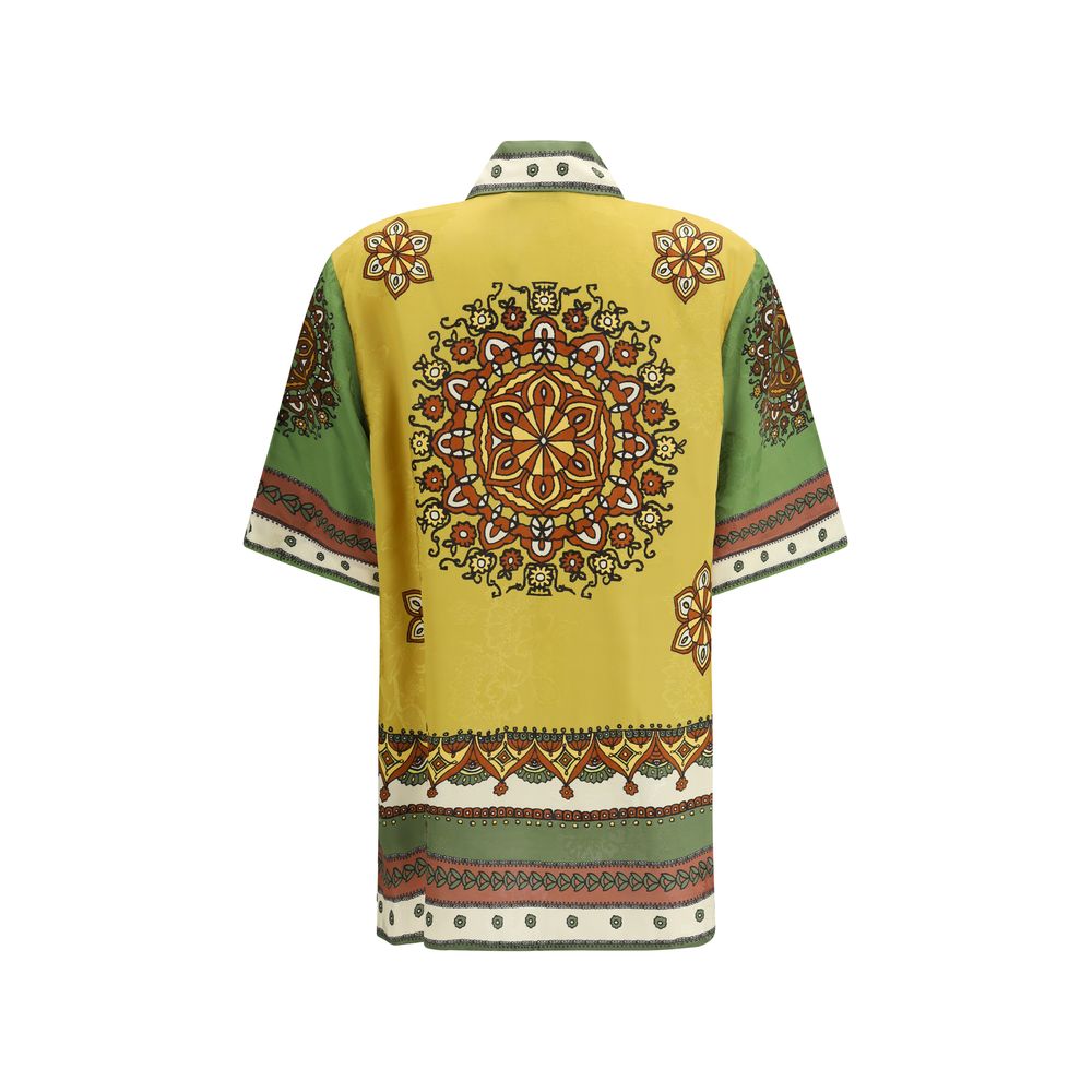 Alemais Multicolor Viscose Pattern Shirt - Luxe Nova