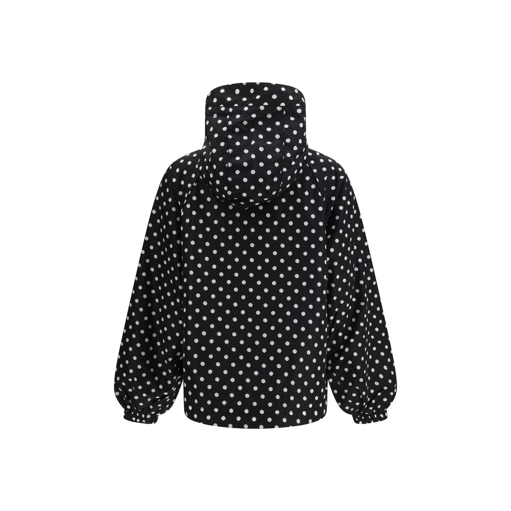 Ganni Black Recycled Polyamide Shell Jacket - Luxe Nova