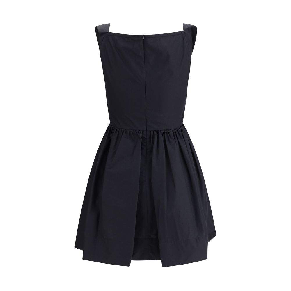 Vivienne Westwood Black Cotton Casual Dress - Luxe Nova