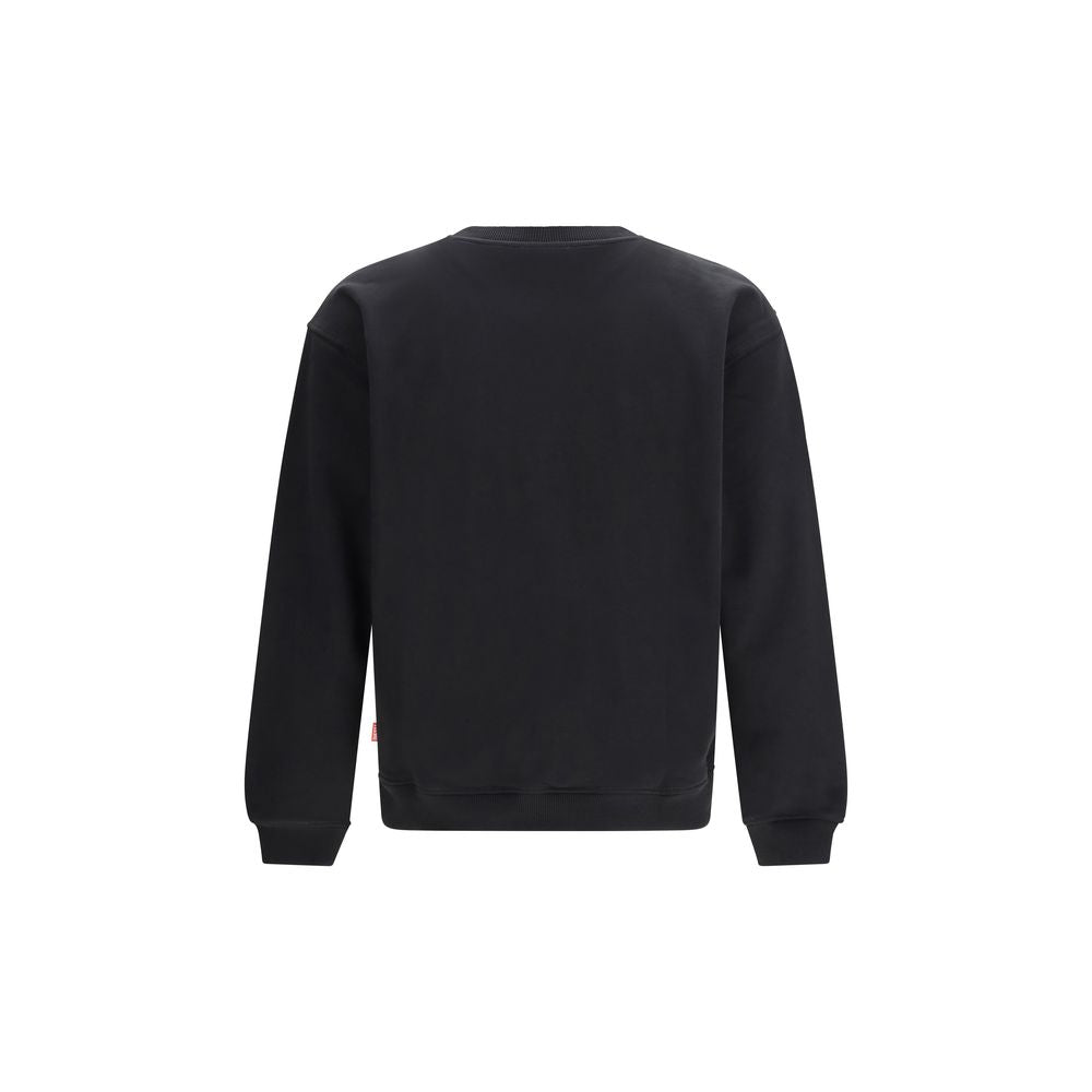 Diesel Black Cotton Sweatshirt - Luxe Nova