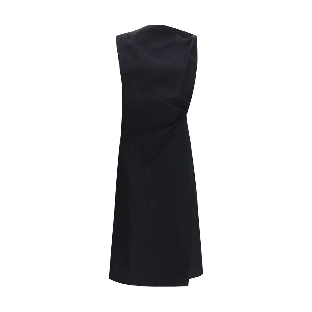 Jacquemus Black Cotton Casual Dress - Luxe Nova