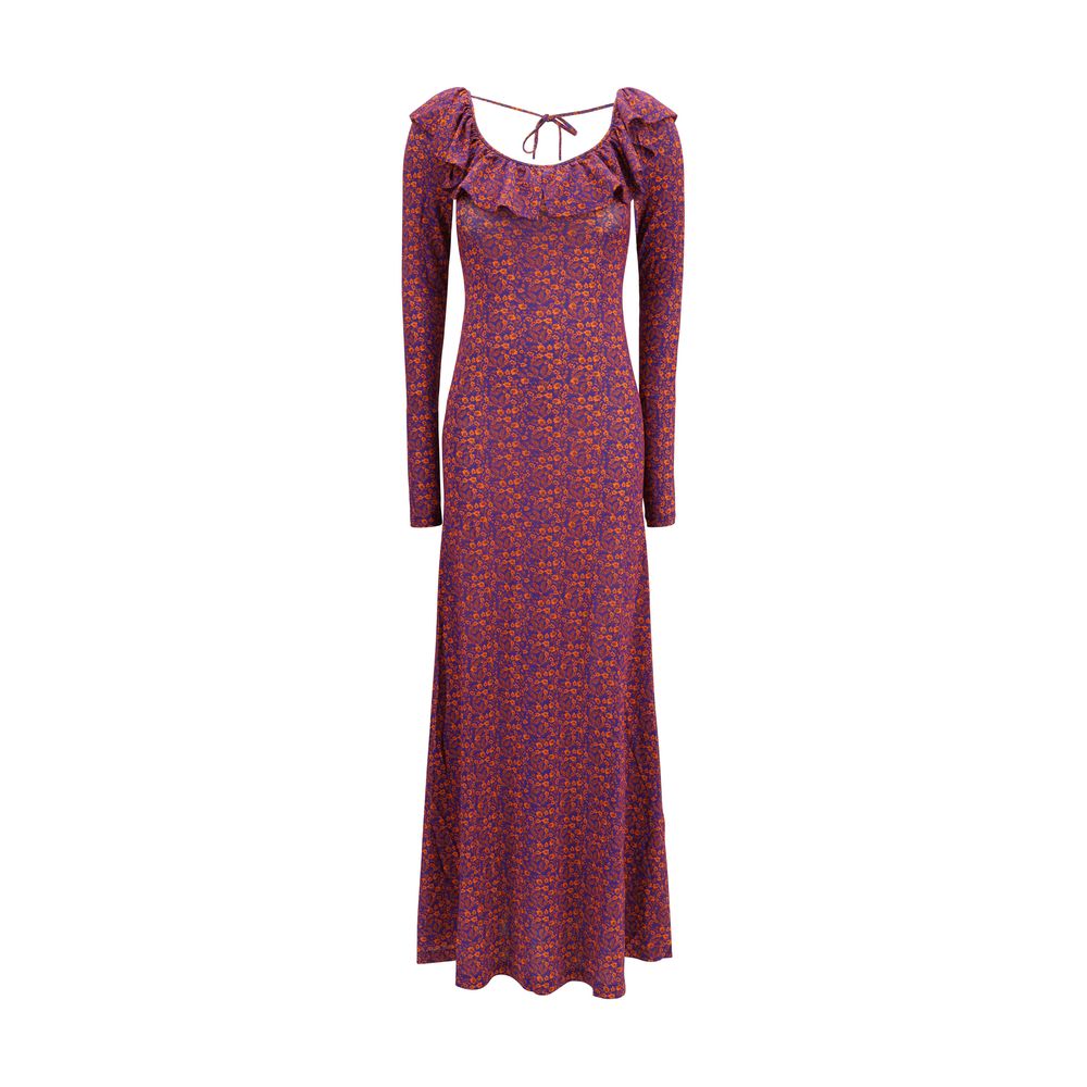 Kristina Ti Multicolor Viscose Casual Dress - Luxe Nova