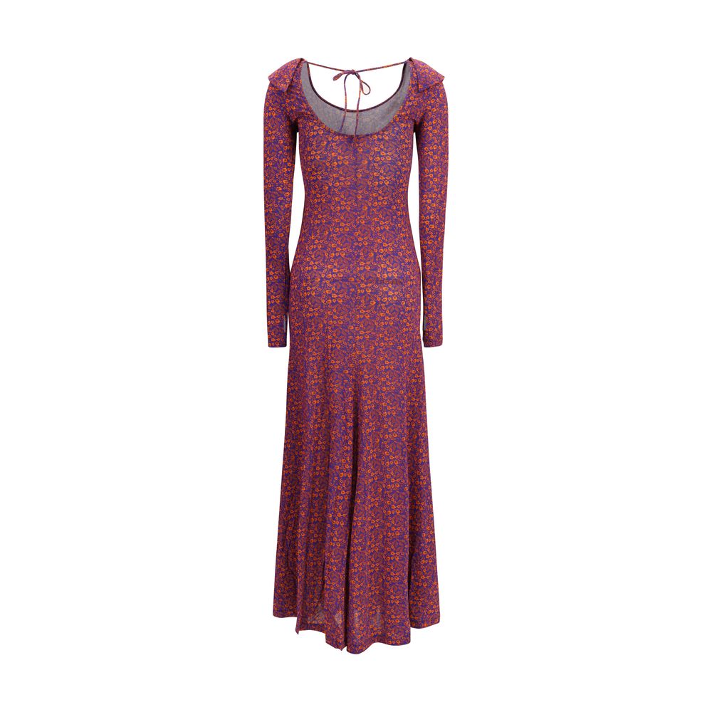 Kristina Ti Multicolor Viscose Casual Dress - Luxe Nova