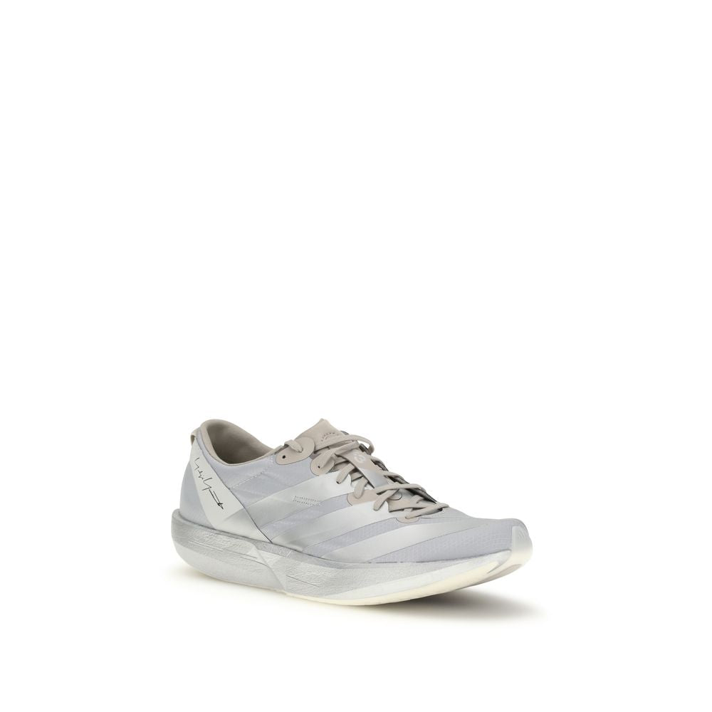 Y-3 Gray Fabric Athletic Sneakers - Luxe Nova