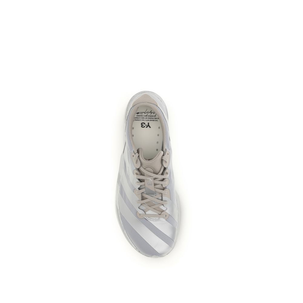 Y-3 Gray Fabric Athletic Sneakers - Luxe Nova
