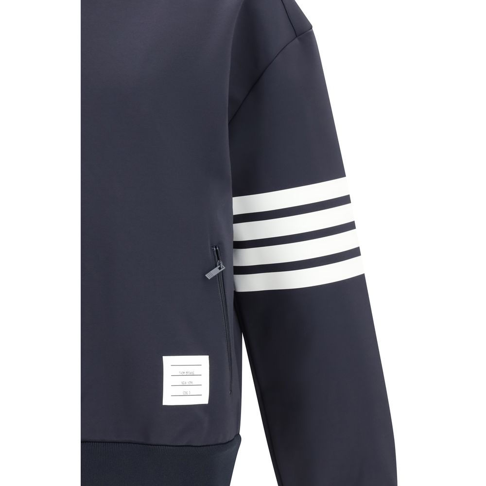 Thom Browne Blue Viscose Bomber - Luxe Nova