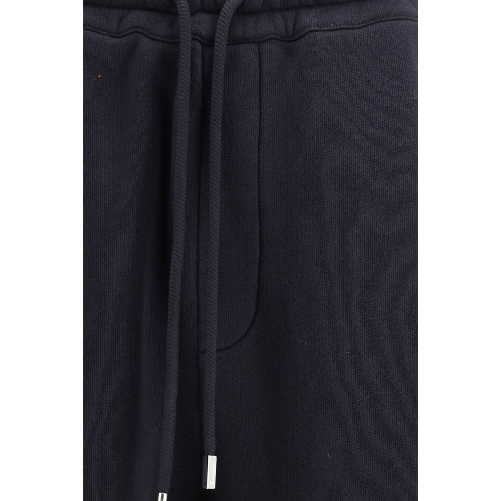 Jacquemus Blue Cotton Joggers (Workout Pants) - Luxe Nova