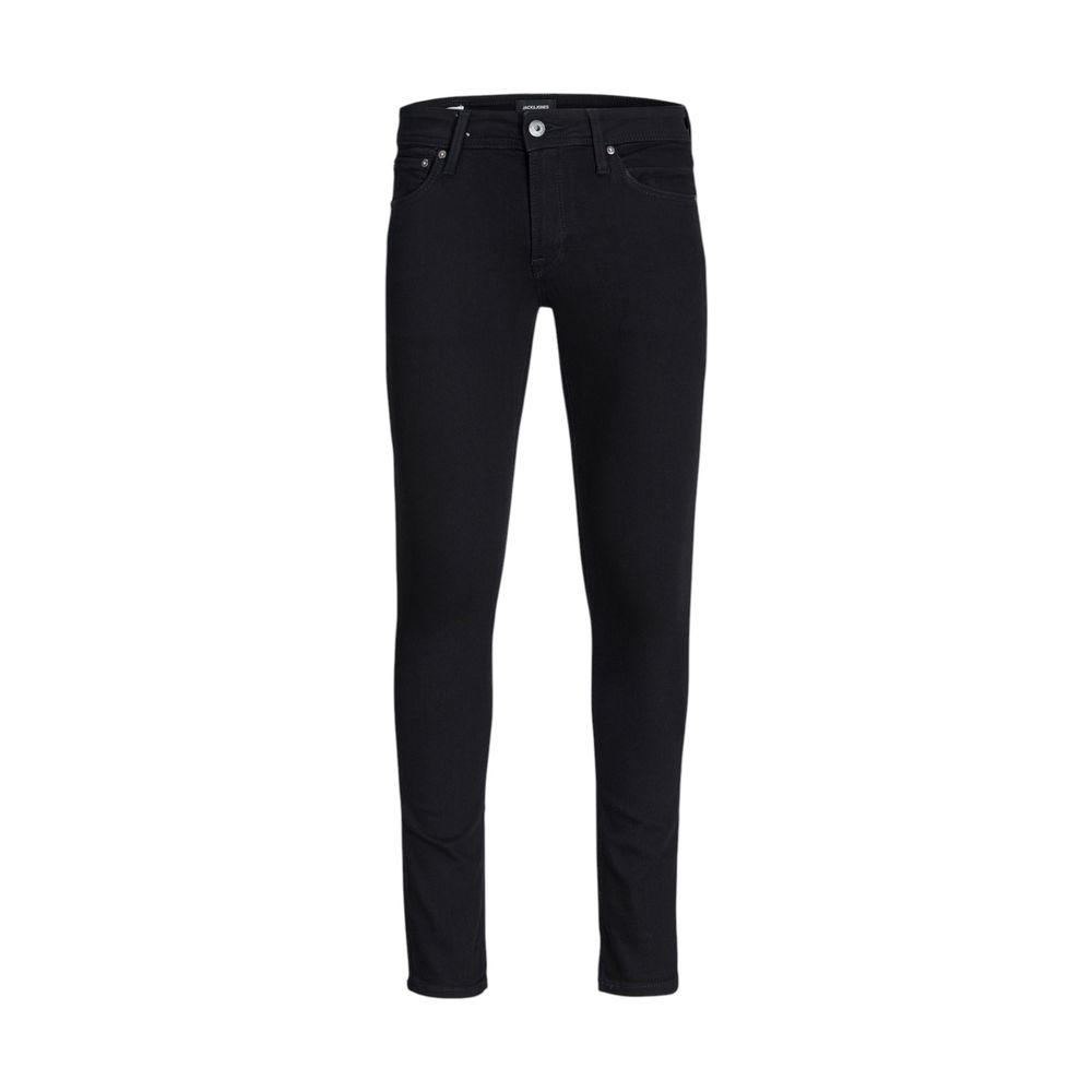 Jack Jones Black Cotton Skinny Jeans - Luxe Nova