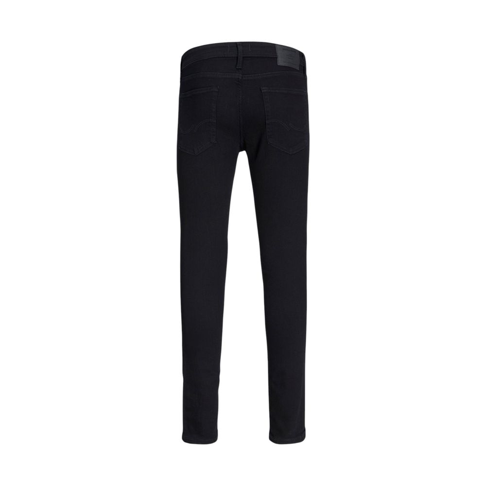 Jack Jones Black Cotton Skinny Jeans - Luxe Nova