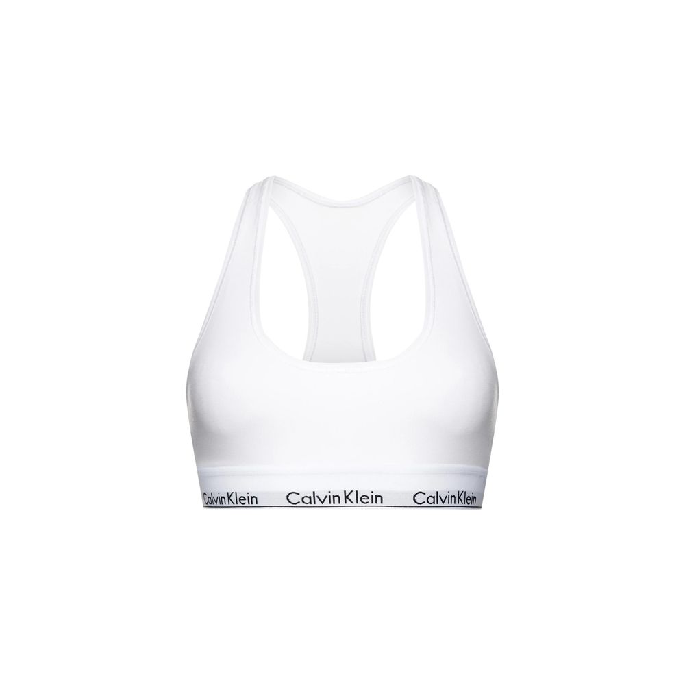 Calvin Klein Underwear White Cotton Bra - Luxe Nova