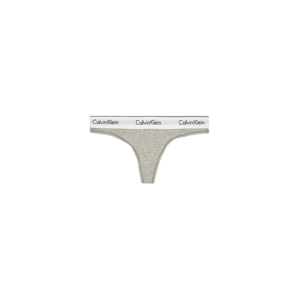 Calvin Klein Underwear Gray Cotton Pantie - Luxe Nova