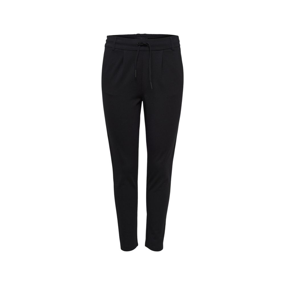 Only Black Viscose Casual Pants - Luxe Nova