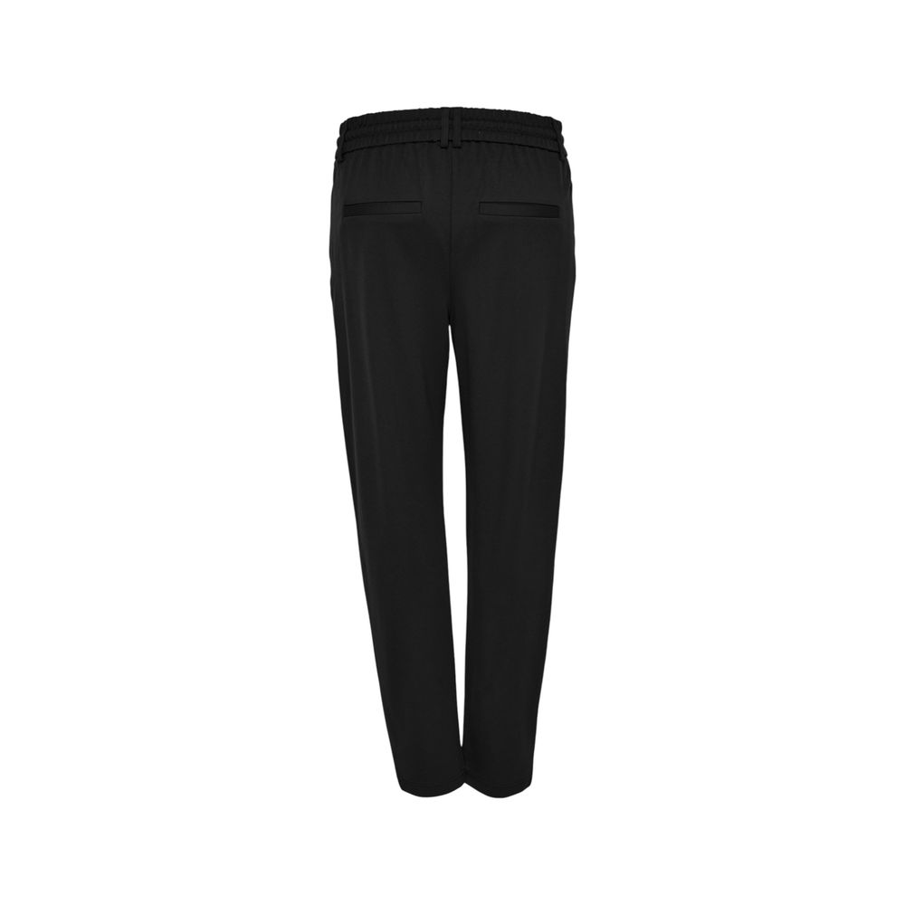 Only Black Viscose Casual Pants - Luxe Nova
