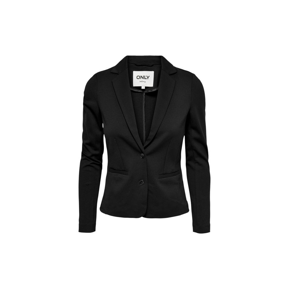 Only Black Viscose Blazer - Luxe Nova