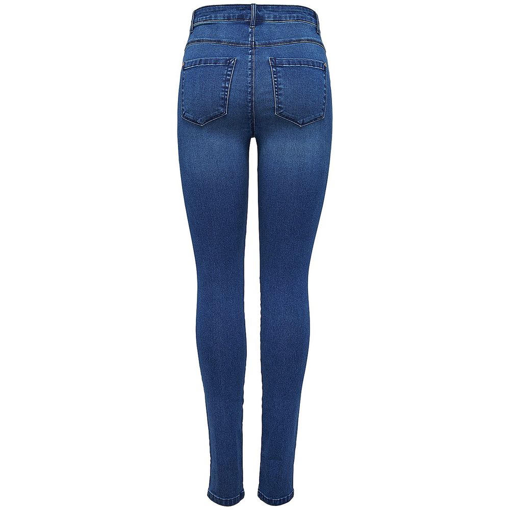 Only Light Blue Cotton Skinny Jeans - Luxe Nova