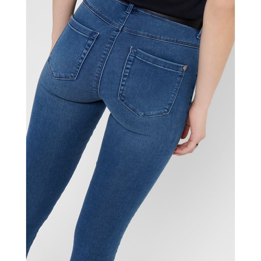 Only Light Blue Cotton Skinny Jeans - Luxe Nova