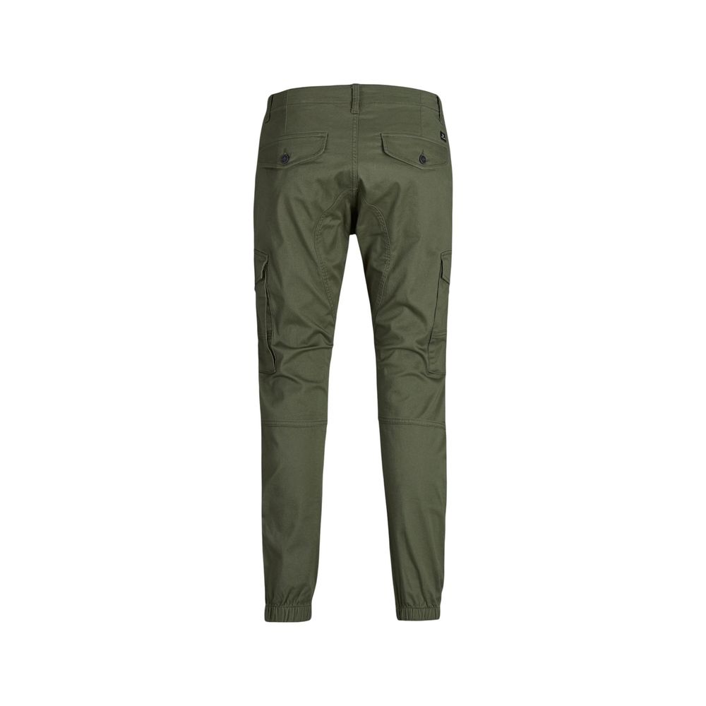 Jack Jones Green Cotton Skinny Pants - Luxe Nova