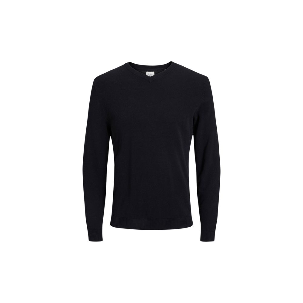 Jack Jones Black Cotton Sweatshirt - Luxe Nova