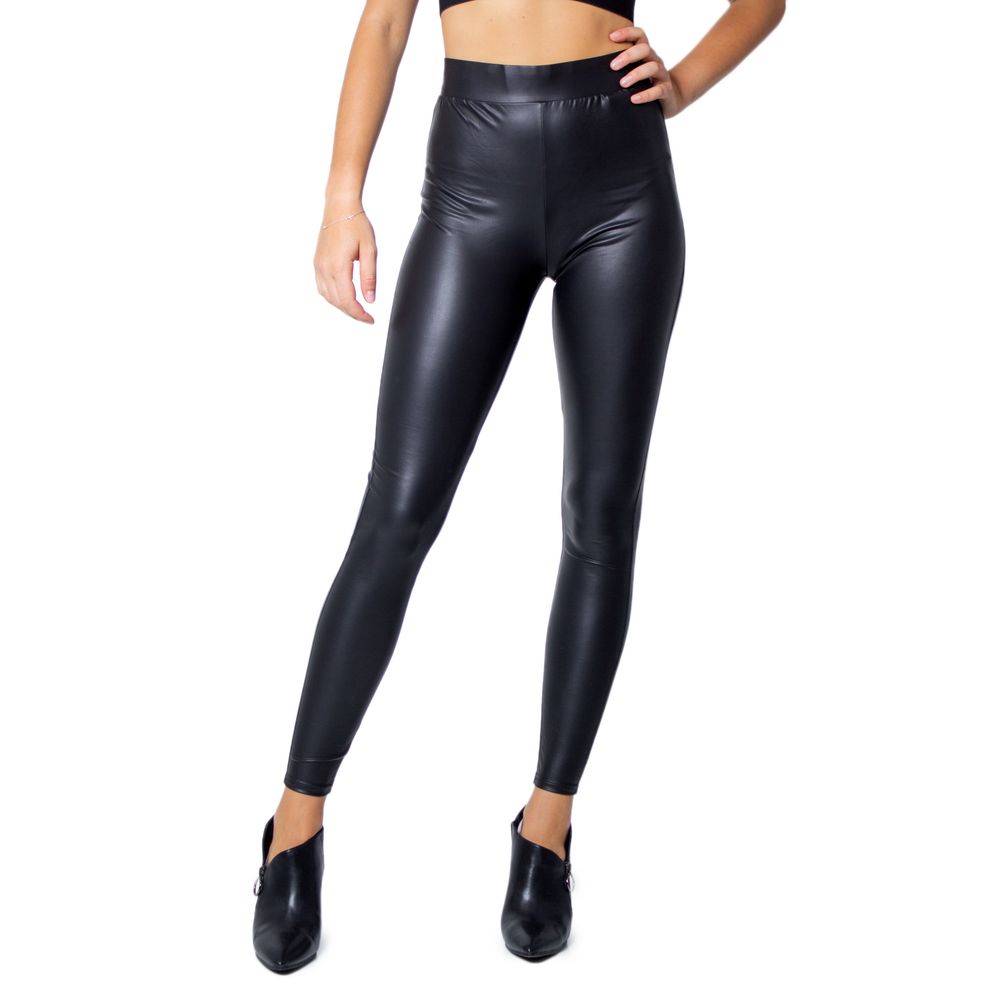 Only Black Polyester Leggings - Luxe Nova