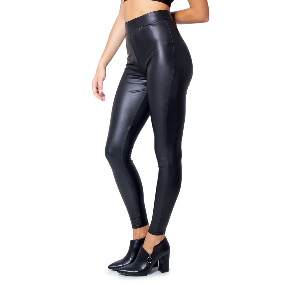Only Black Polyester Leggings - Luxe Nova