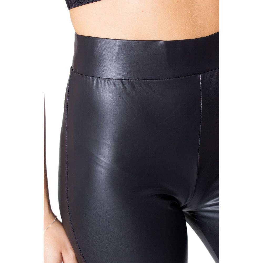 Only Black Polyester Leggings - Luxe Nova