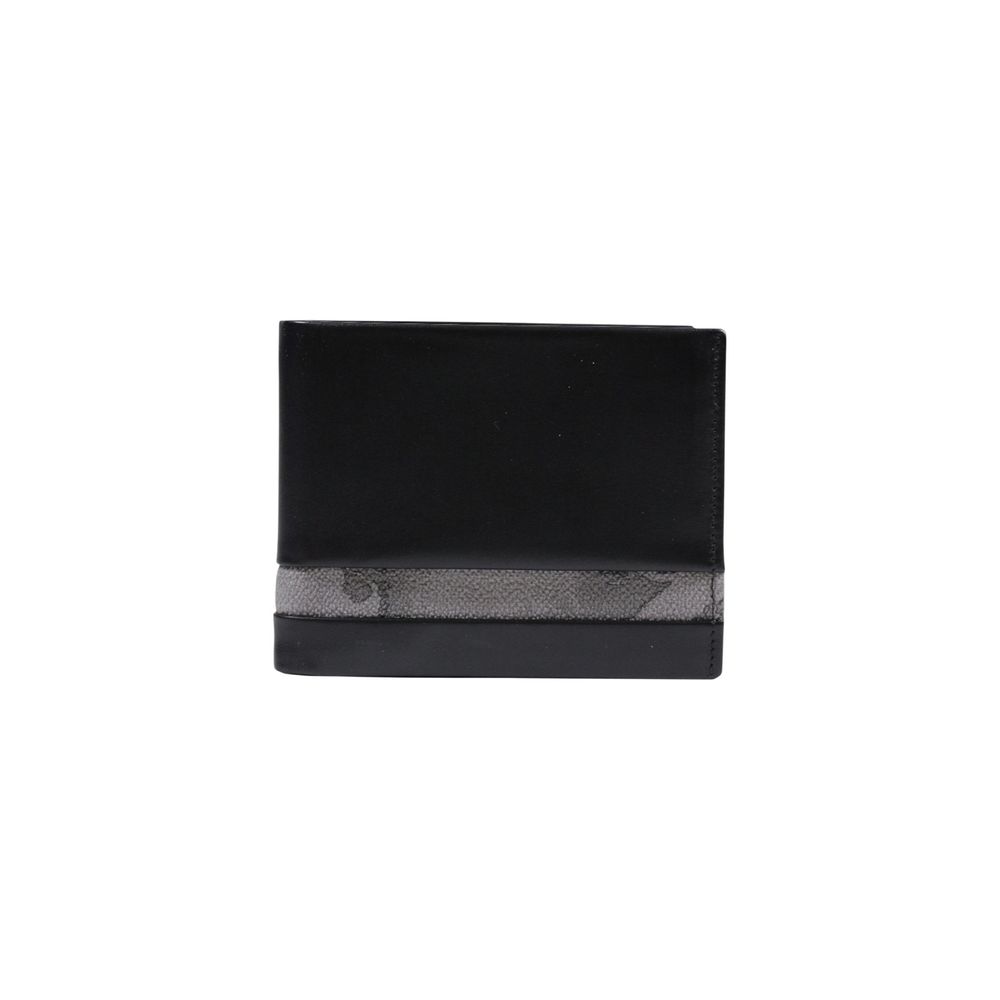 Alviero Martini Prima Classe Black Polyethylene Cardholder - Luxe Nova