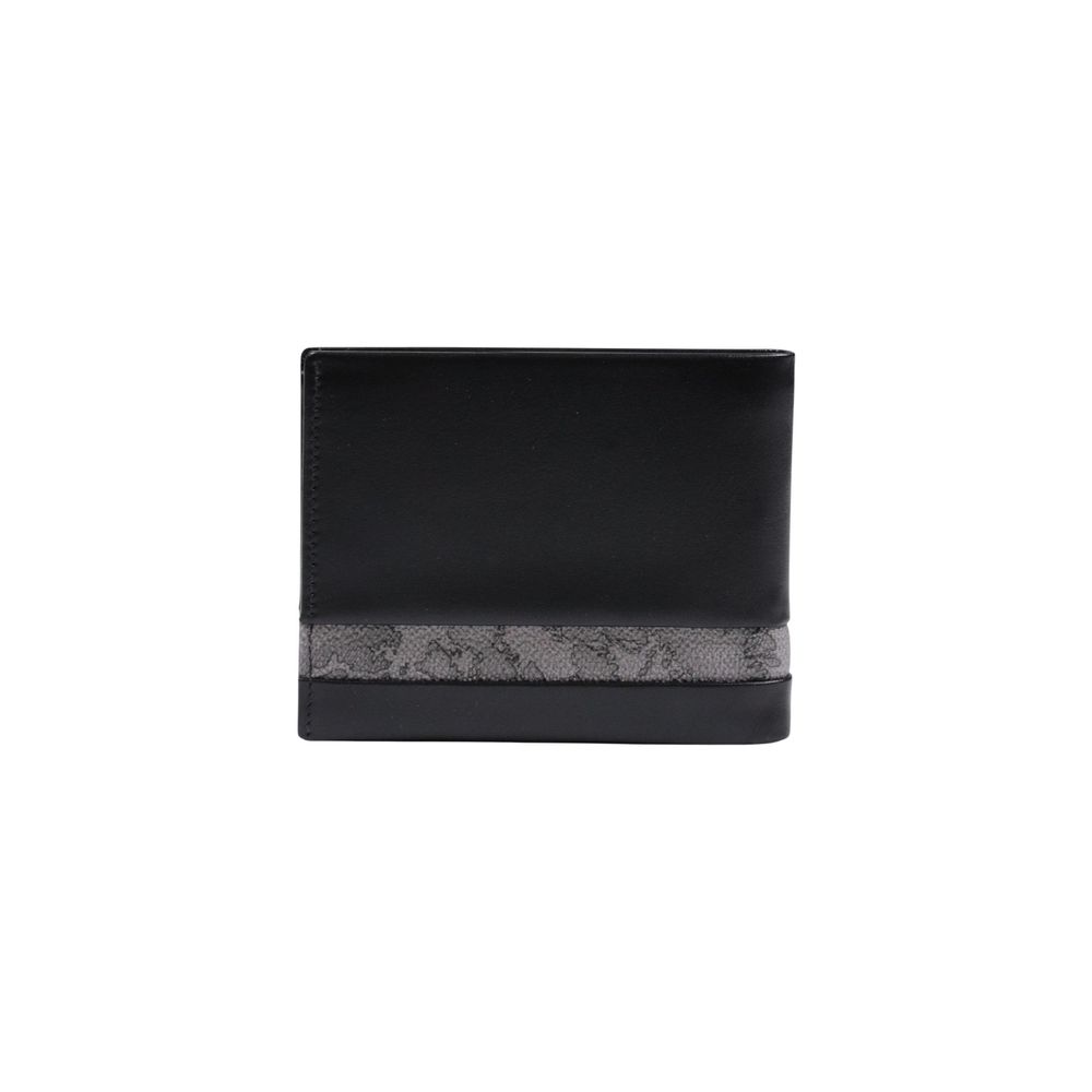 Alviero Martini Prima Classe Black Polyethylene Cardholder - Luxe Nova