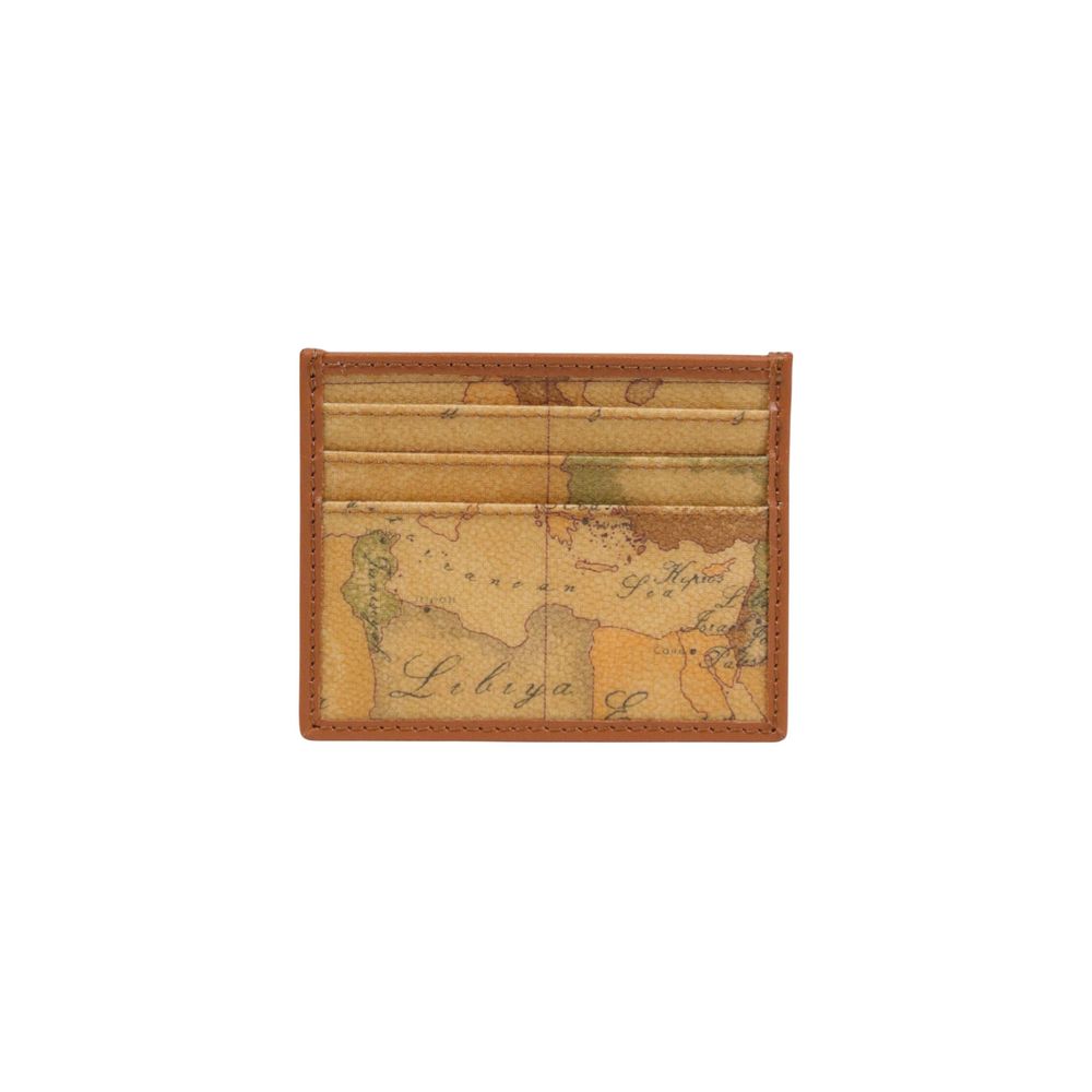 Alviero Martini Prima Classe Beige Polyethylene Cardholder - Luxe Nova