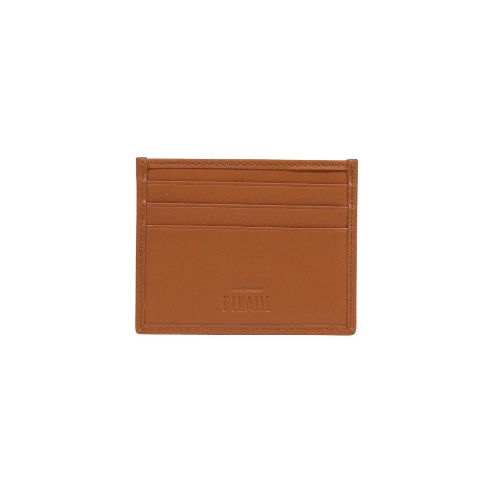 Alviero Martini Prima Classe Beige Polyethylene Cardholder - Luxe Nova