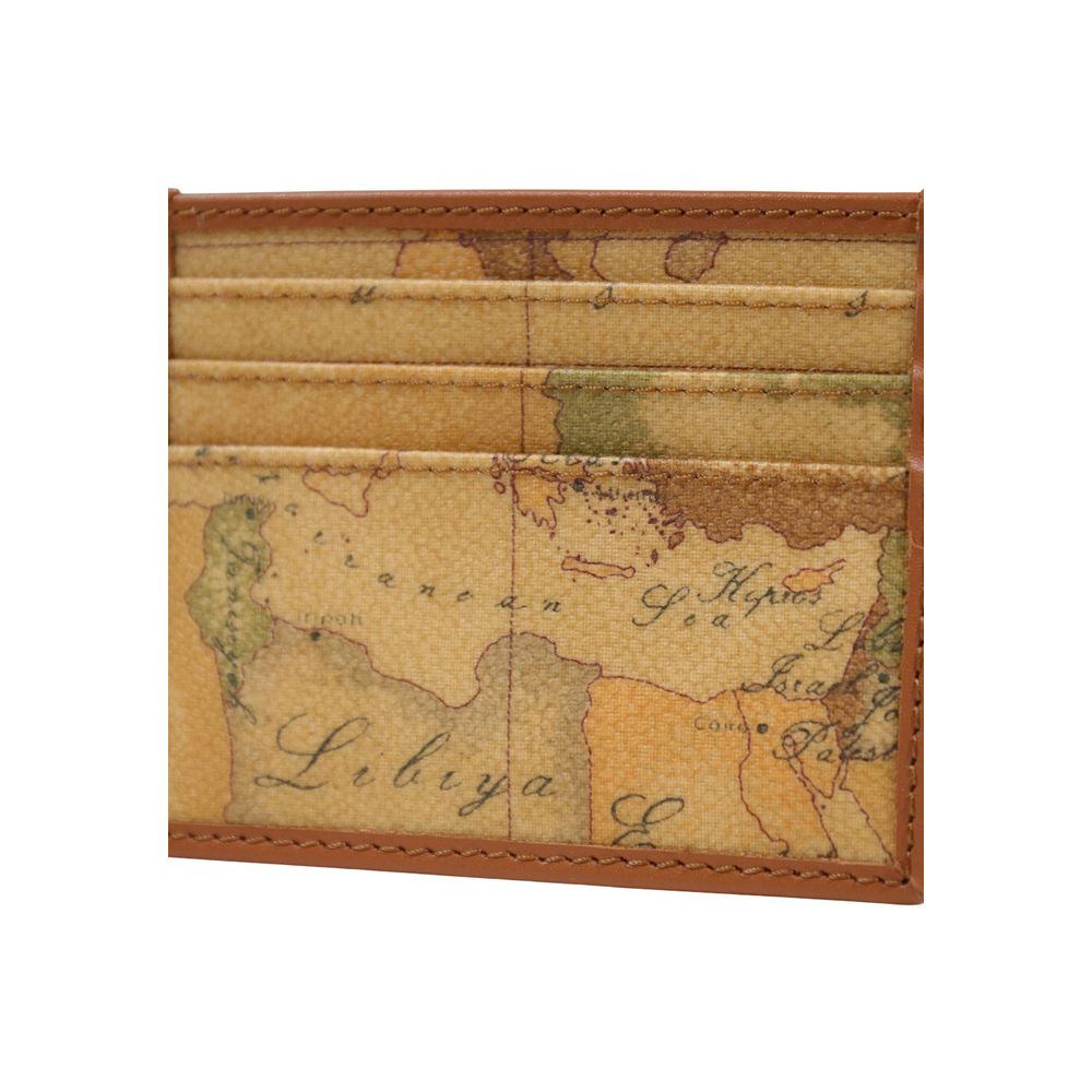 Alviero Martini Prima Classe Beige Polyethylene Cardholder - Luxe Nova