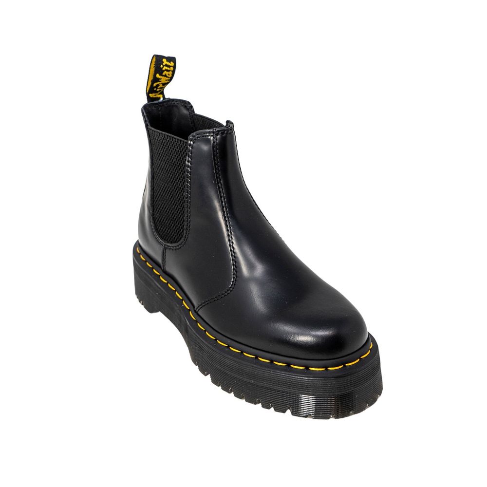 Dr. Martens Black Leather Ankle Boots - Luxe Nova