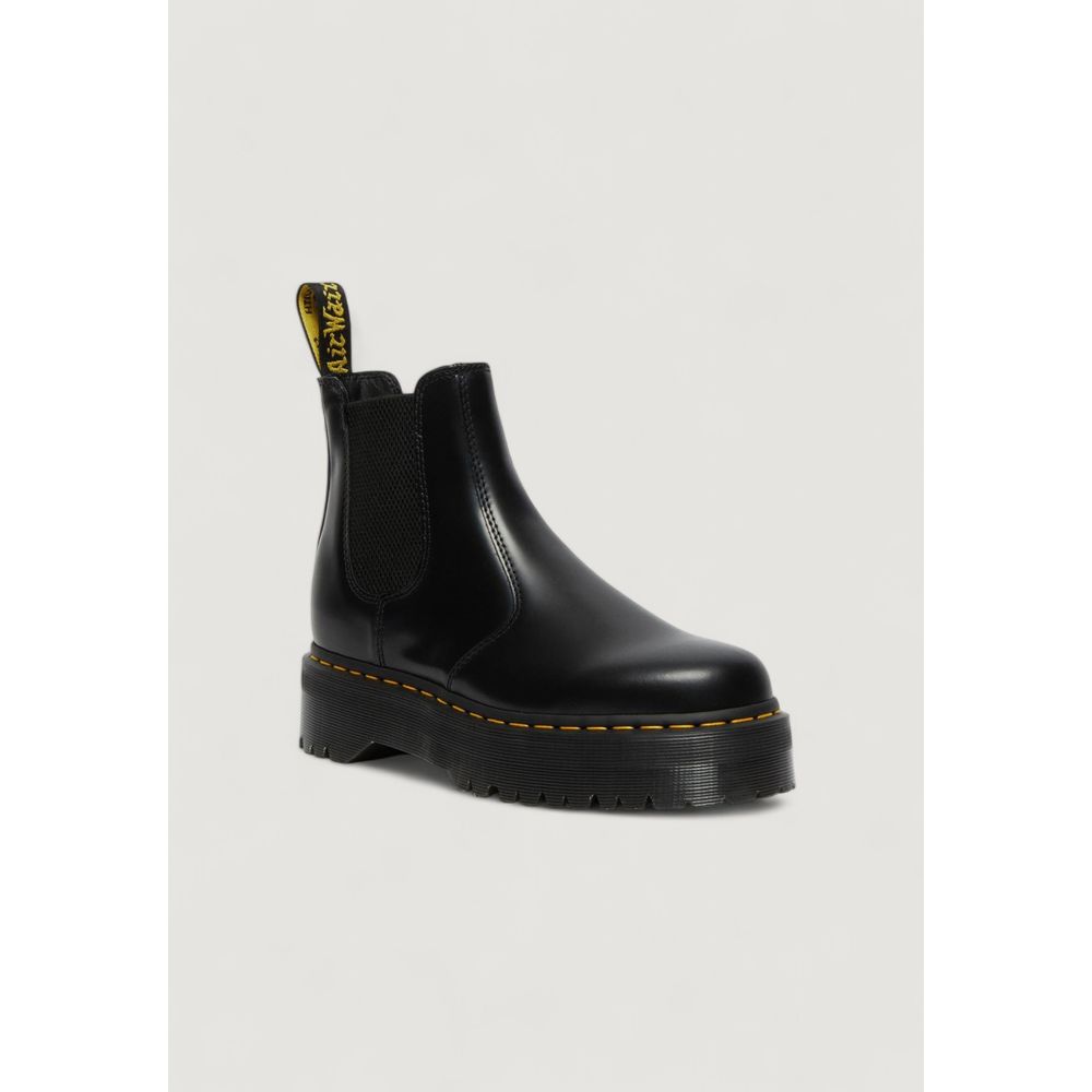 Dr. Martens Black Leather Ankle Boots - Luxe Nova