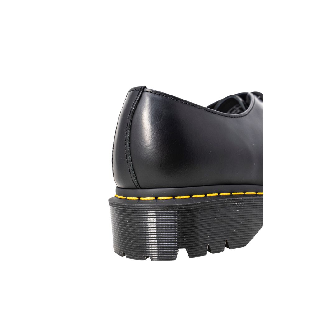 Dr. Martens Black Leather Oxfords And Derbies - Luxe Nova