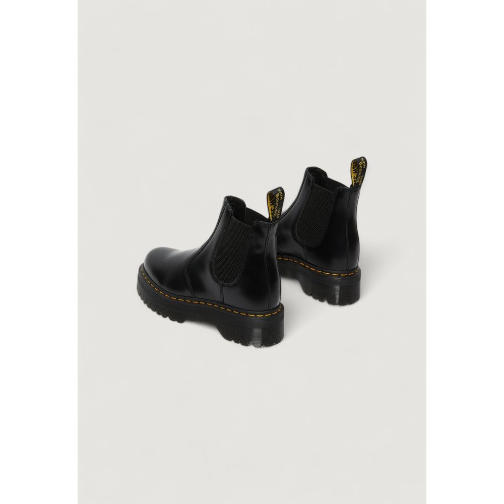 Dr. Martens Black Leather Ankle Boots - Luxe Nova