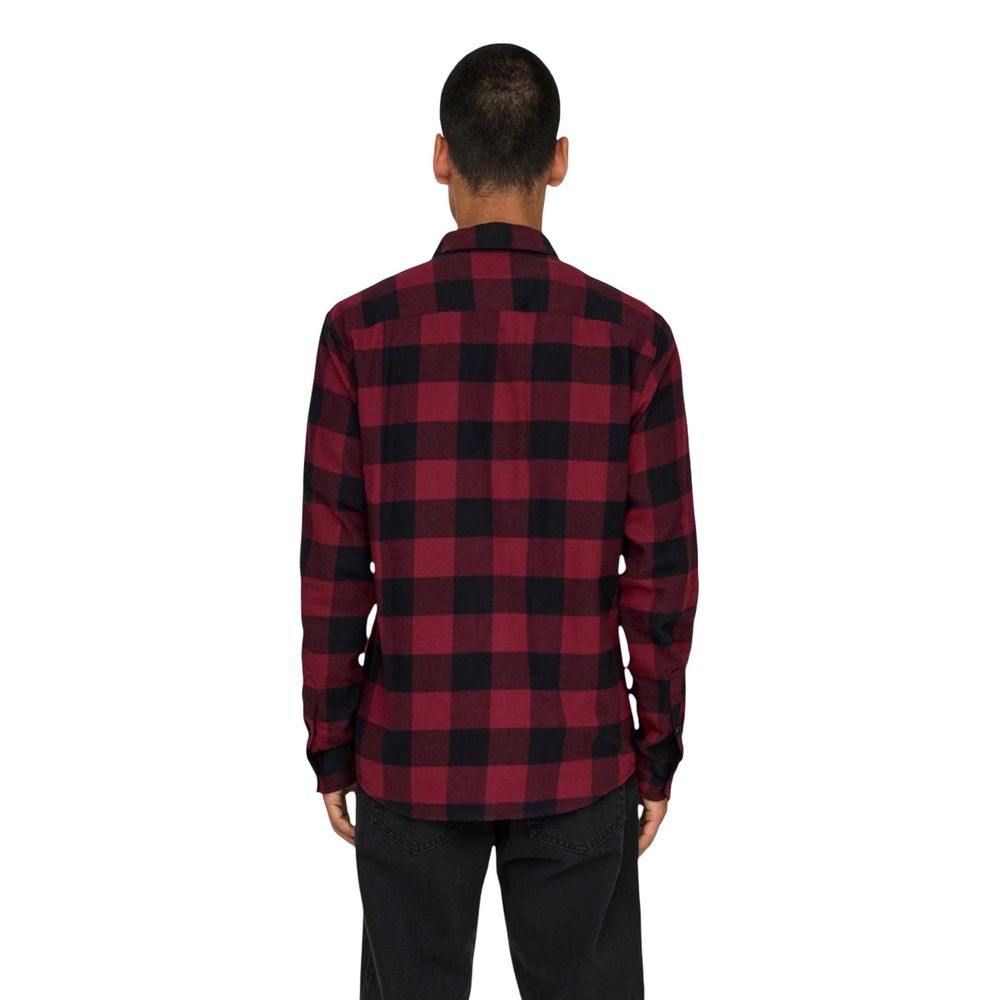 Only & Sons Multicolor Cotton Pattern Shirt - Luxe Nova
