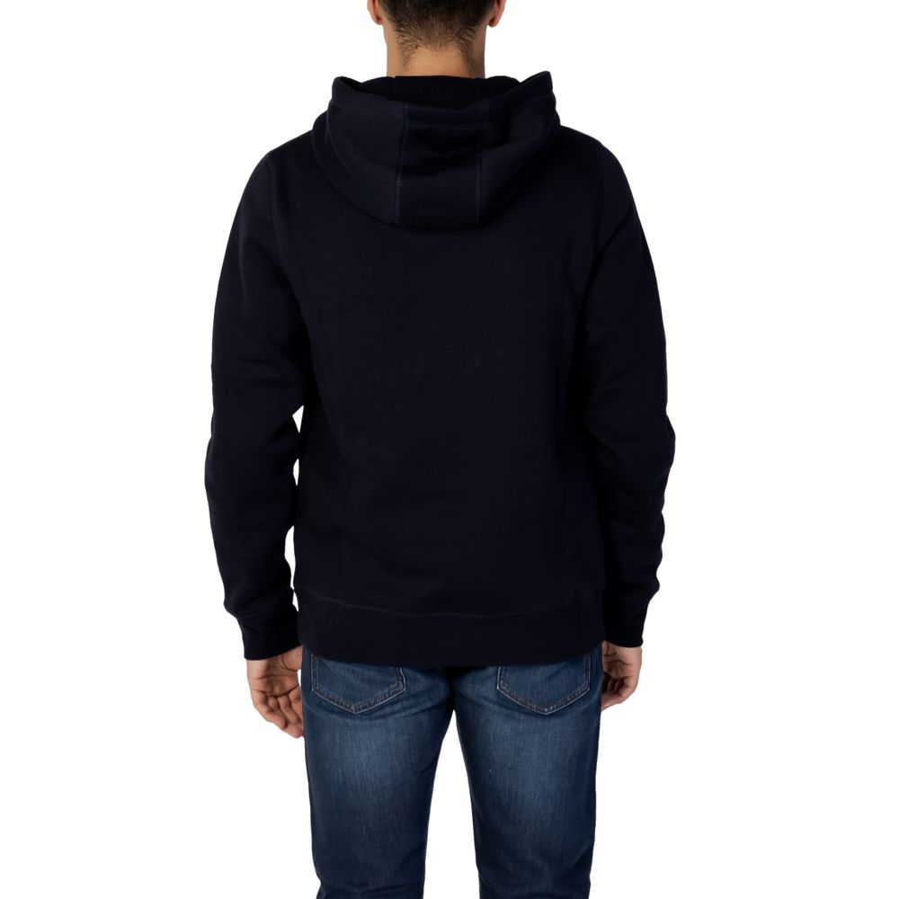 Tommy Hilfiger Blue Cotton Hoodie - Luxe Nova