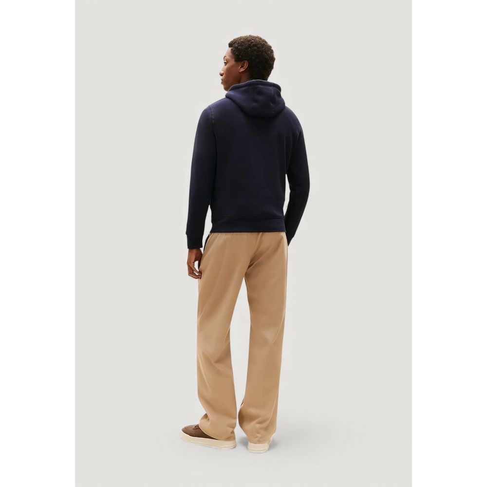 Tommy Hilfiger Blue Cotton Hoodie - Luxe Nova