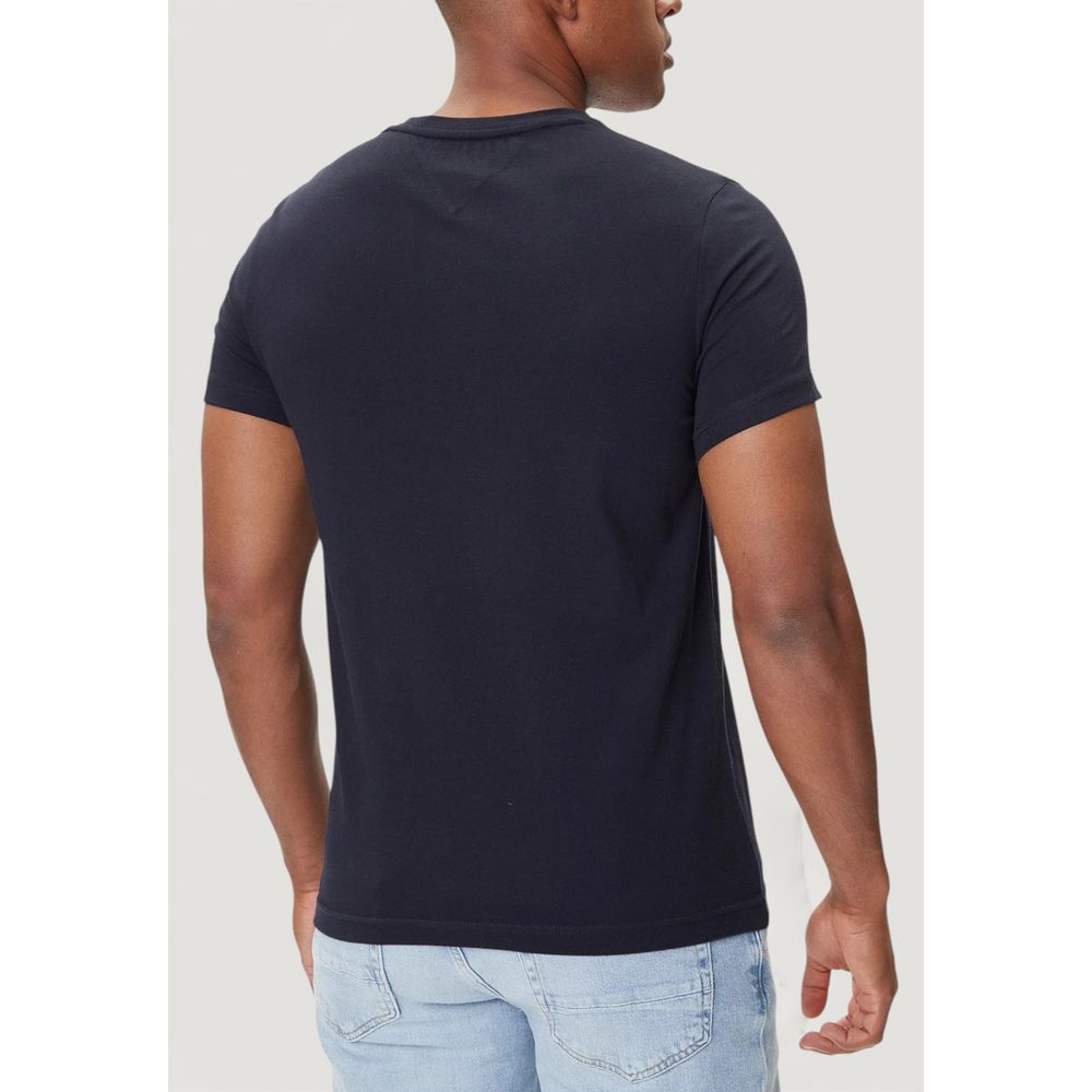 Tommy Hilfiger Blue Cotton T-Shirt - Luxe Nova