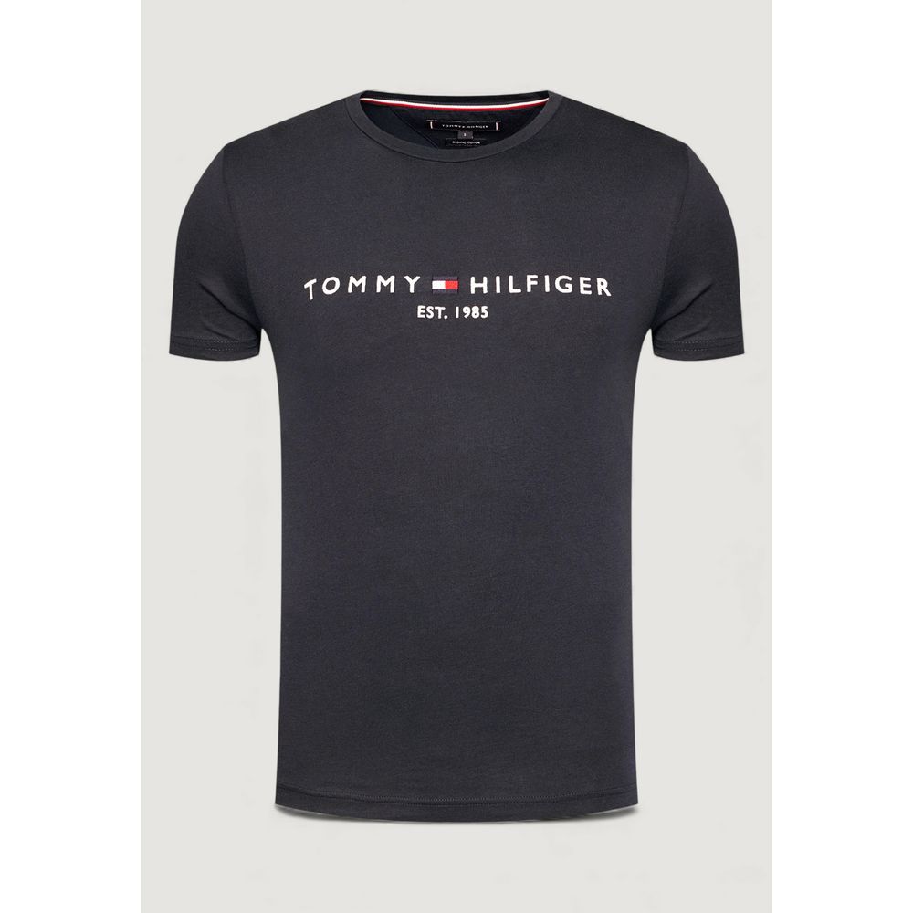 Tommy Hilfiger Blue Cotton T-Shirt - Luxe Nova
