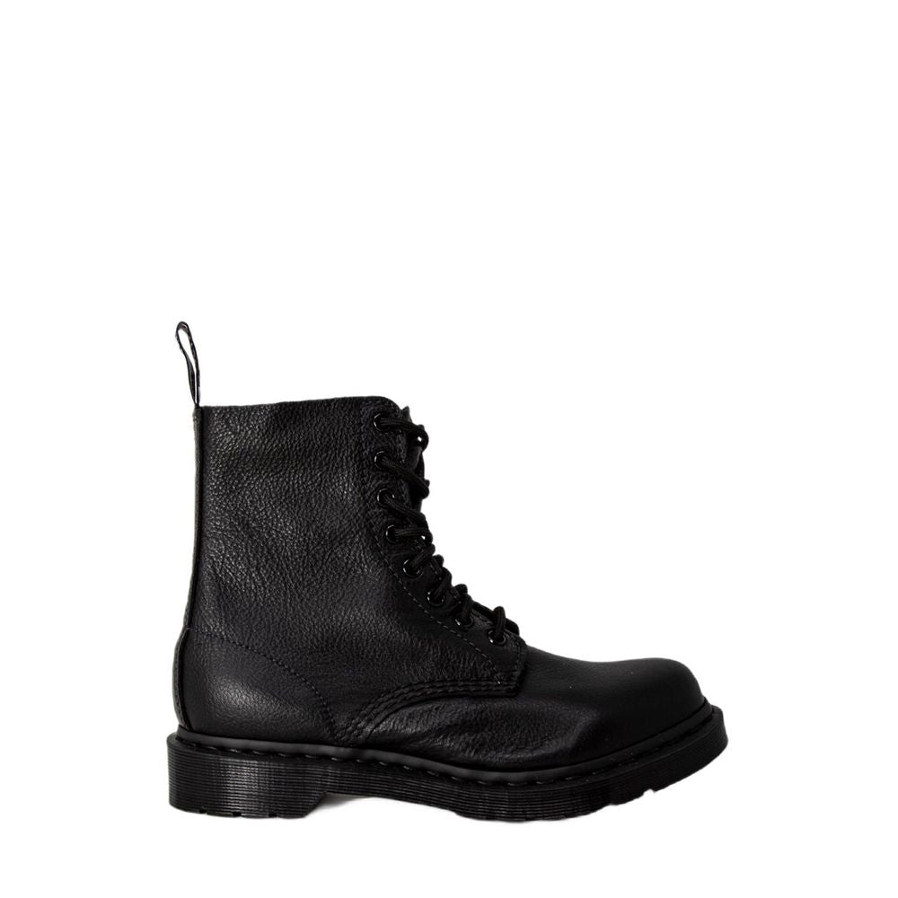 Dr. Martens Black Leather Lace-Up Boots - Luxe Nova