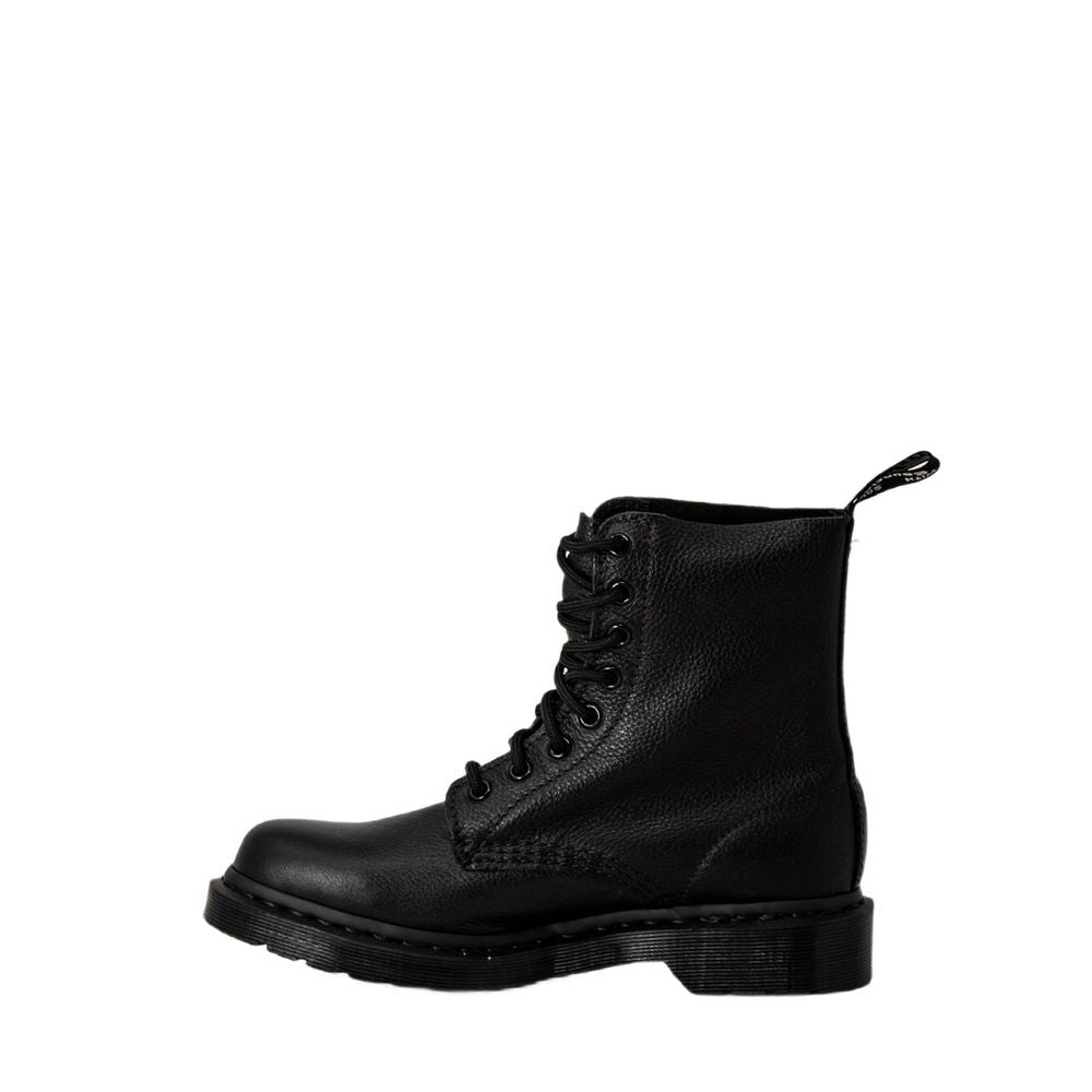 Dr. Martens Black Leather Lace-Up Boots - Luxe Nova